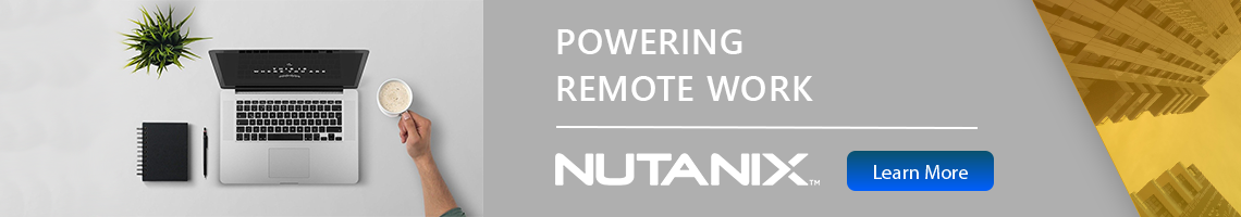 Nutanix Powering Remote Work